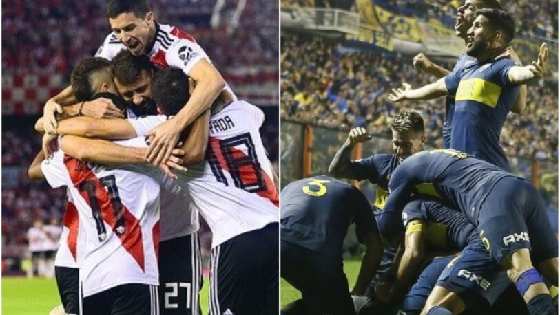 Superliga: en la última fecha River y Boca jugarán en simultáneo