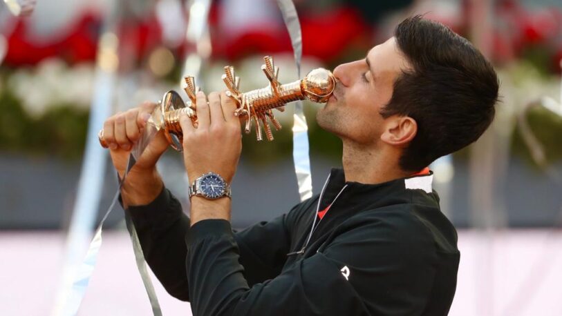 Djokovic se coronó en Madrid y alcanzó el record de Nadal