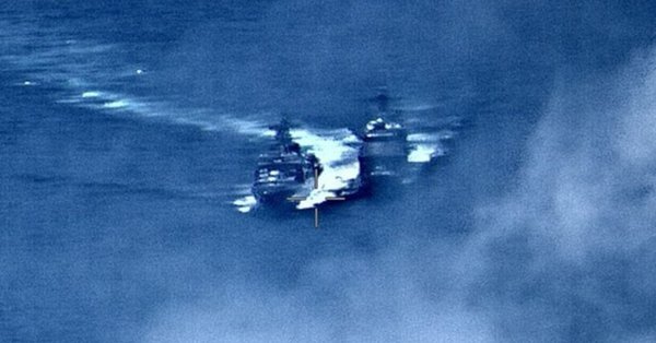 EEUU y Rusia se acusan por la casi colisión de dos barcos de guerra