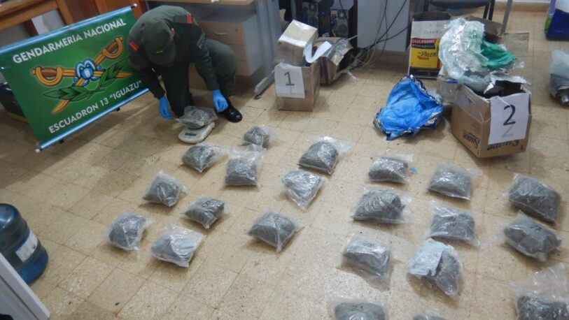 Narco-encomiendas: interceptan cargamento de marihuana de $1,3 millones