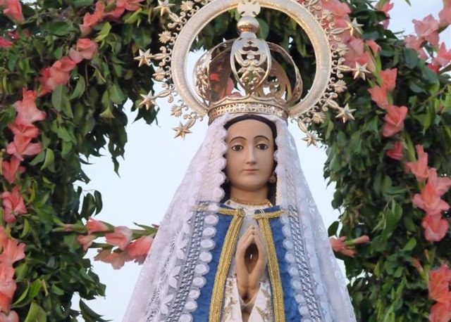 Celebran el 119º aniversario de la coronación de la Virgen