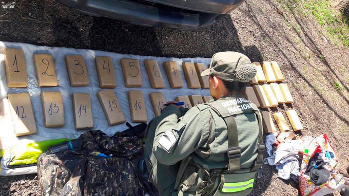 Chaco: detienen a misionero con más de 24 kilos de marihuana