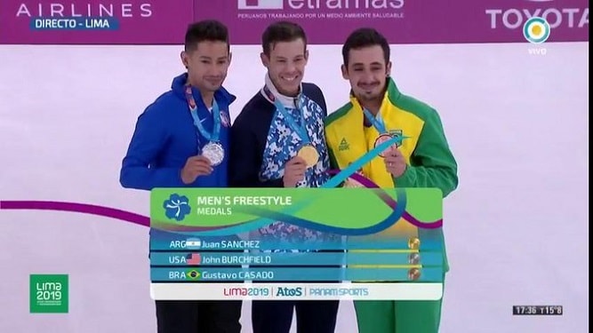 Juan Francisco Sánchez ganó la primera medalla de oro de Argentina