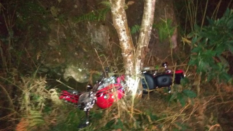 Motociclista falleció tras despistar sobre Ruta Provincial 2