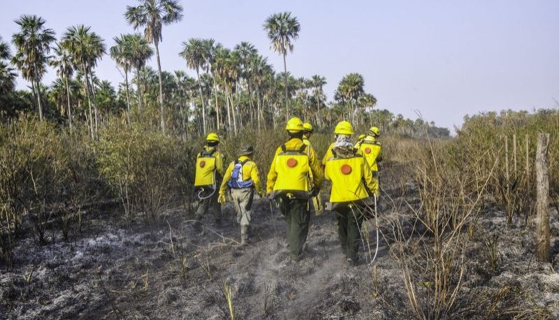 Paraguay: detectan 418 focos de peligro de incendio por hogueras