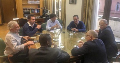 Lacunza y Sandleris se reunieron con los técnicos del FMI