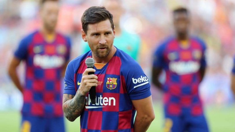 Messi se lesionó en su regreso a las prácticas del Barcelona