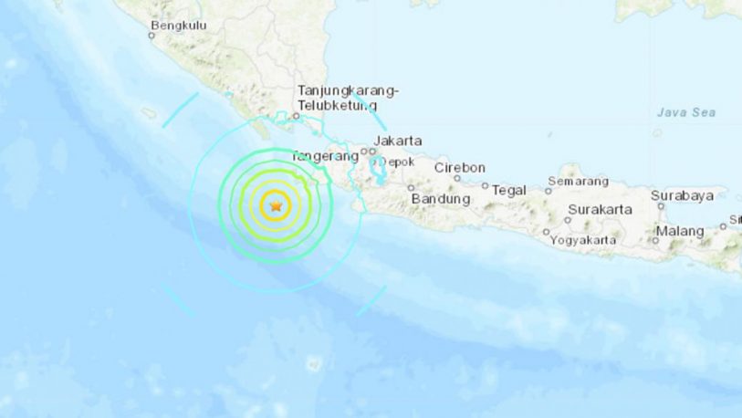 Sismo de 6,8 en Indonesia y hay alerta de tsunami