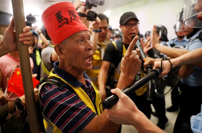Decenas de miles vuelven a desafiar una prohibición oficial en Hong Kong