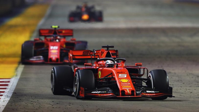 Vettel vuelve a ganar y Ferrari suma tres victorias seguidas en la F1