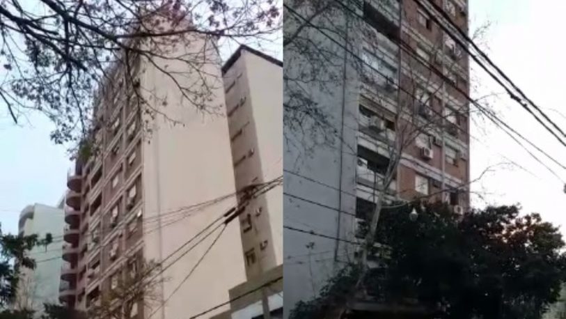 Un hombre murió al caer desde el séptimo piso de un edificio