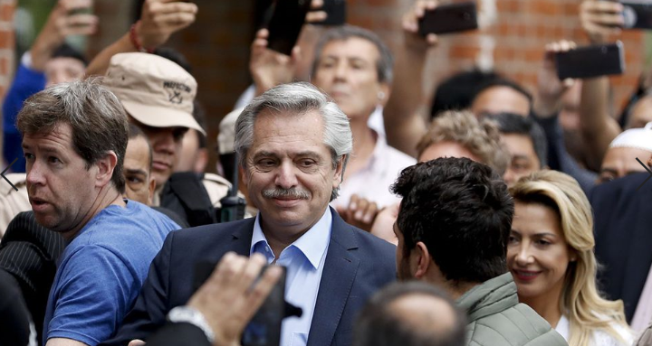 Alberto Fernández, tras el cierre de los comicios: “La Argentina va a andar bien”