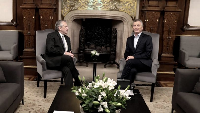 Mauricio Macri se reunió con Alberto Fernández para encarar la transición
