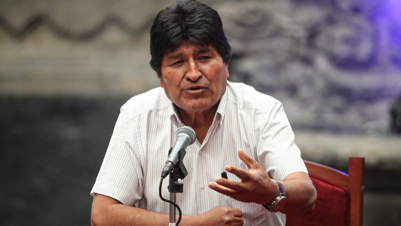 Evo Morales pide negociaciones políticas inclusivas para superar la crisis en Bolivia