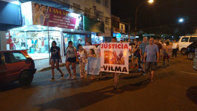 Iguazú volvió a pedir justicia por Vilma