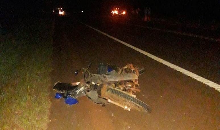 Dos de Mayo: motociclista hospitalizado tras choque con auto