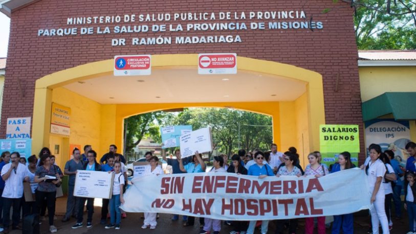 Enfermeros anuncian paro por tiempo indeterminado en el Madariaga