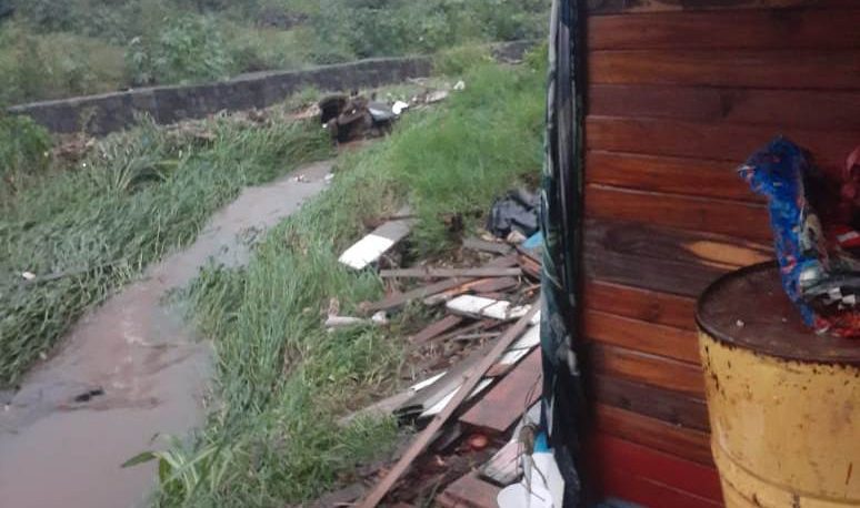Al menos 12 familias afectadas por el temporal en Posadas