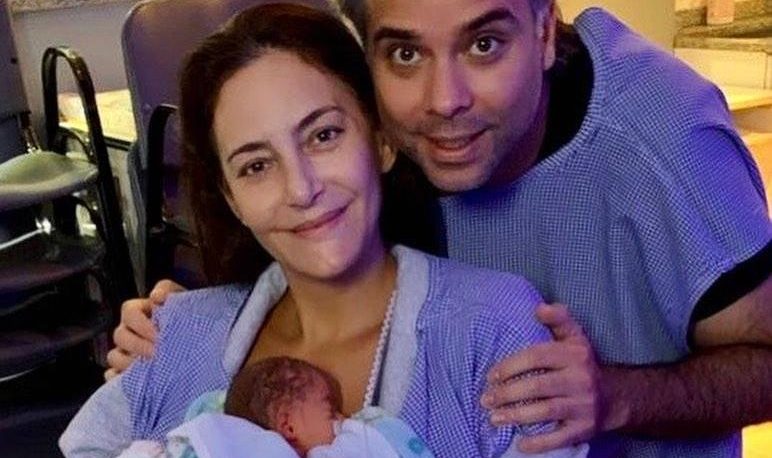 Luciana Aymar fue mamá y presentó a su hijo en las redes sociales