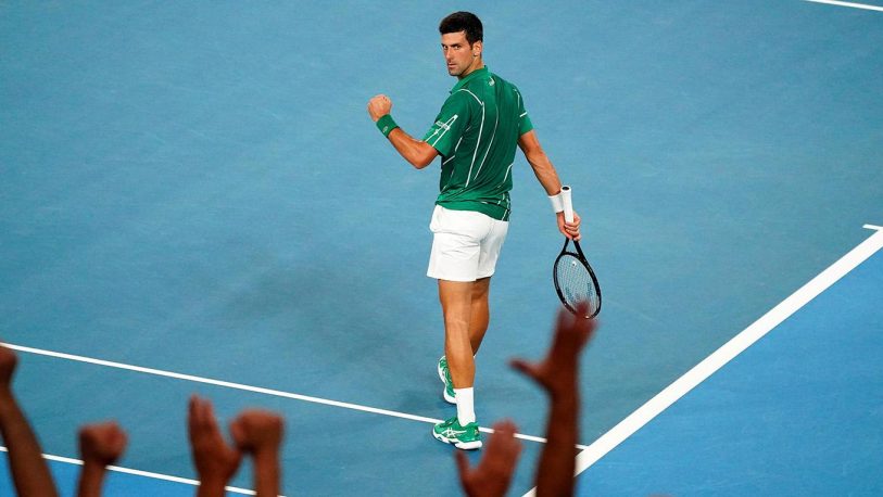 Djokovic le ganó a Federer y se metió en la final del Abierto de Australia