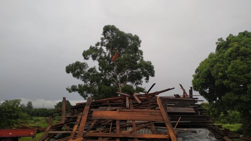 Unas 10 familias afectadas por el temporal