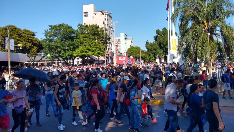 Marcha contra el FMI: la CCC se movilizó en Posadas