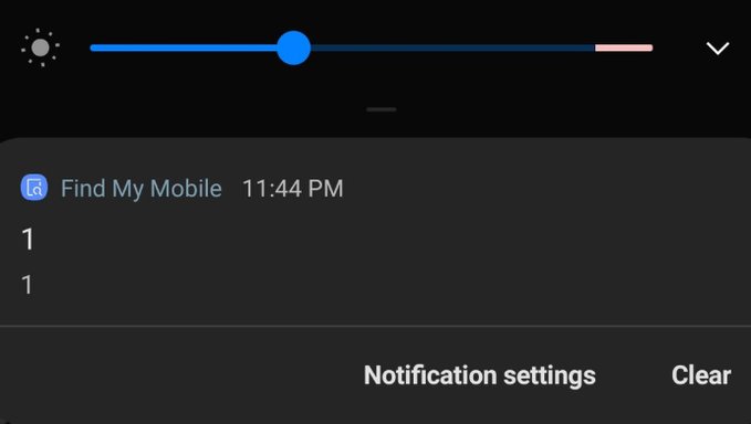 Samsung mandó “por error” notificaciones de Find My Mobile