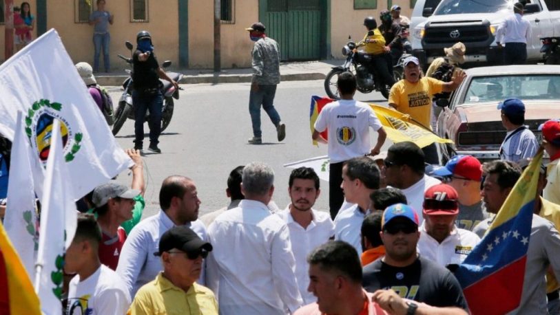 Venezuela: Ataque a marcha de Guaidó deja varios heridos