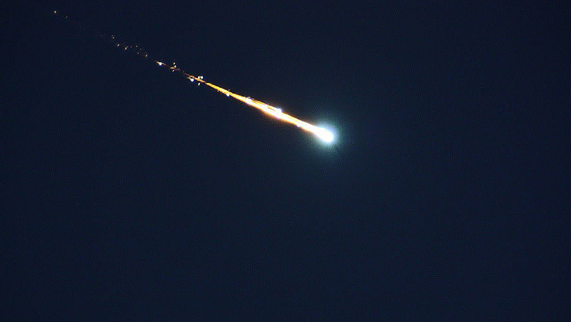 Un impresionante meteorito iluminó el cielo de México