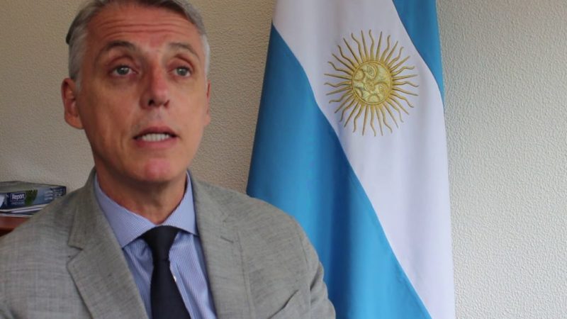 El embajador argentino en Venezuela tiene coronavirus