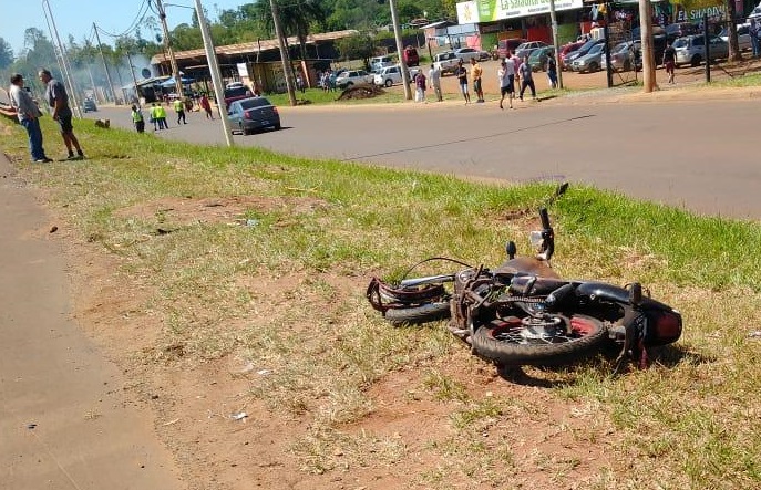 Motociclista murió tras chocar con una camioneta en Garupá
