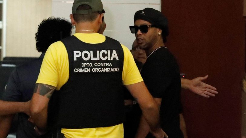 Le otorgaron arresto domiciliario a Ronaldinho