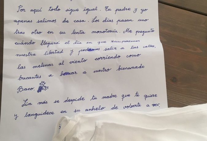 España: la carta de una madre durante el aislamiento que se hizo viral