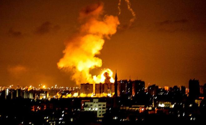 Israel bombardea tres puestos militares de Hamas en Gaza