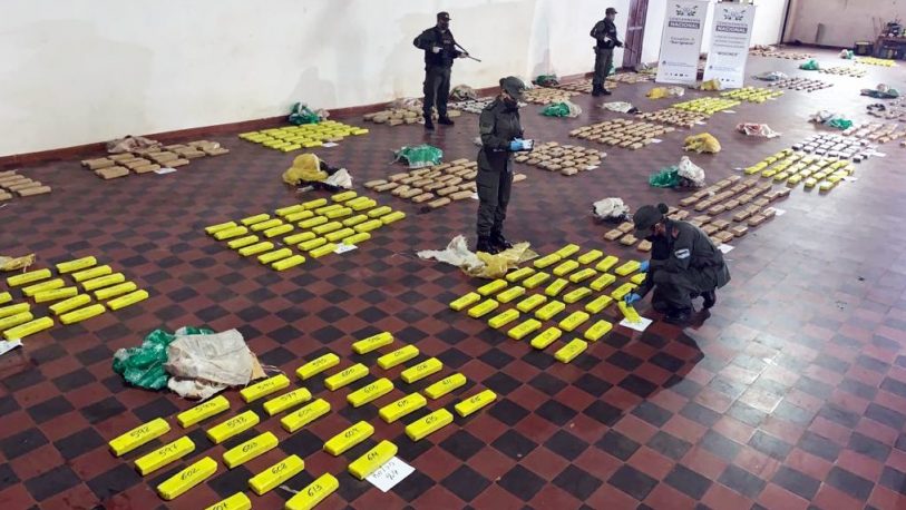 Secuestraron 718 kilos de marihuana en El Alcázar
