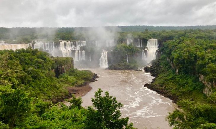 Tras una sequía histórica, las Cataratas del Iguazú aumentaron su caudal de agua