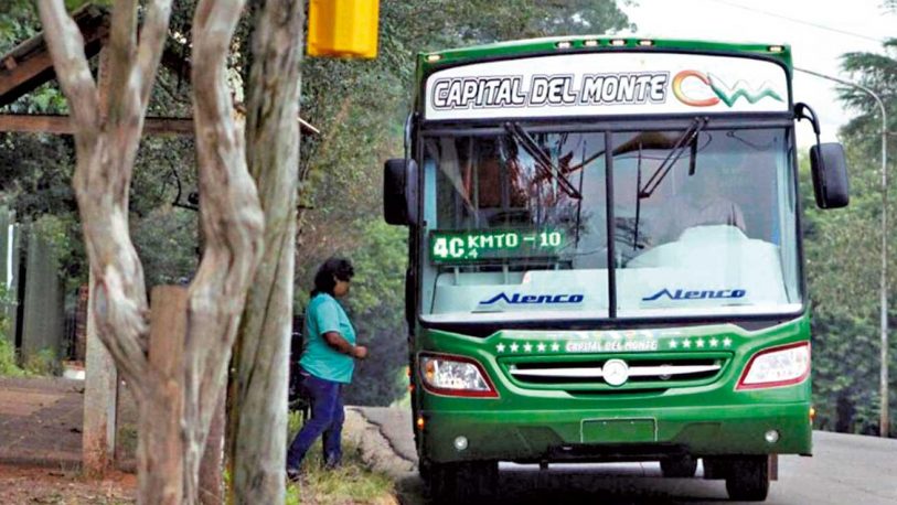 Capital del Monte renunció al servicio de transporte de pasajeros de Oberá