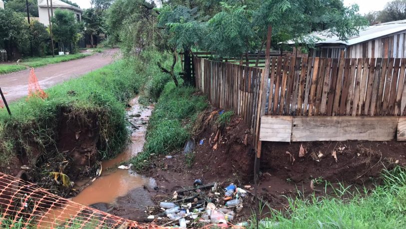 San Onofre II: temen desmoronamiento de casas tras inundación