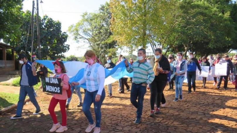 Puerto Libertad: Marcharon para pedir justicia por una chica que fue abusada