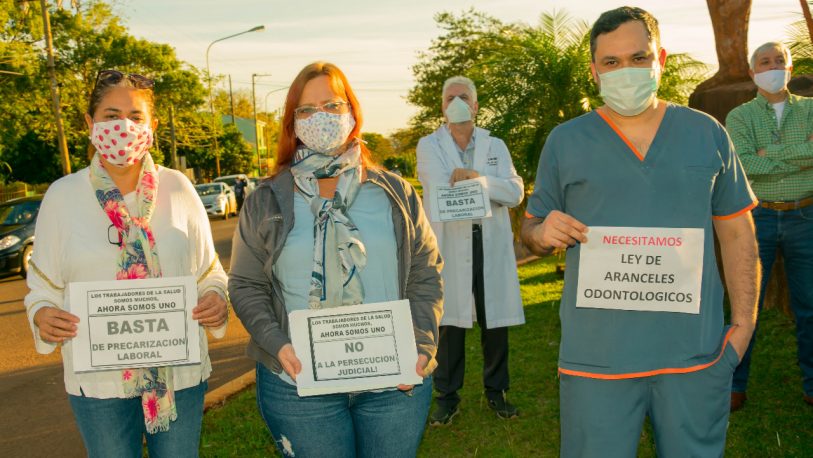 Cuando el silencio no es salud: protesta del sector en Oberá