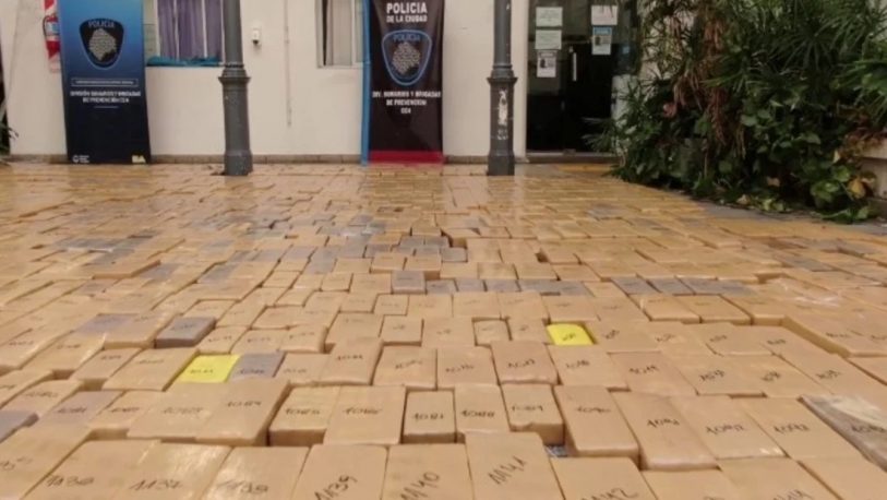 Secuestraron en Buenos Aires toneladas de droga provenientes de Misiones