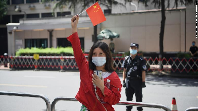 China cerró el consulado de Estados Unidos en Chengdu