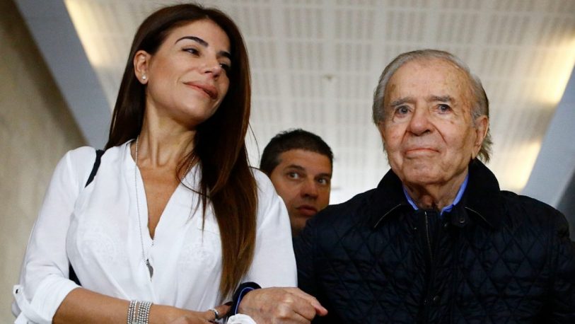 Carlos Menem está otra vez internado