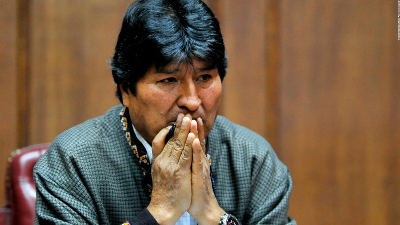 Acusaron a Evo Morales de terrorismo y pidieron su detención