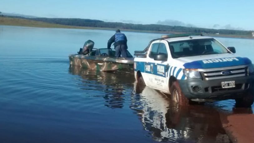 Retoman la búsqueda del joven desaparecido en aguas del lago Urugua-í