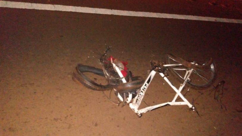 Camión atropelló y mató a ciclista en Campo Grande