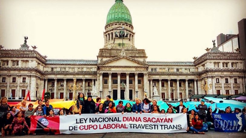 El cupo laboral trans avanza en la Cámara de Diputados