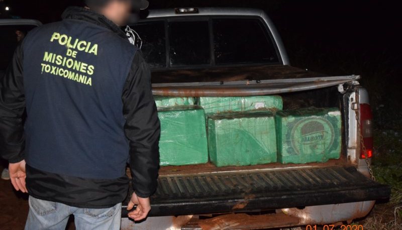 Secuestraron 386 kilos de marihuana en Hipólito Yrigoyen