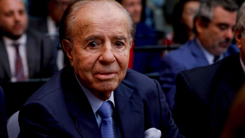Carlos Menem sufrió una falla renal y se encuentra en grave estado