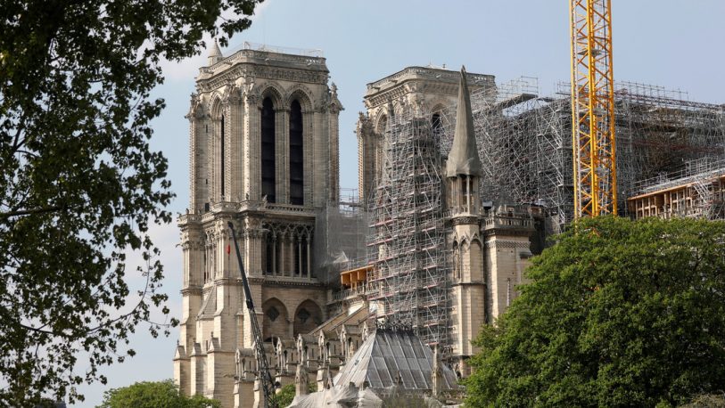 La reconstrucción de Notre Dame será idéntica a como era antes del incendio